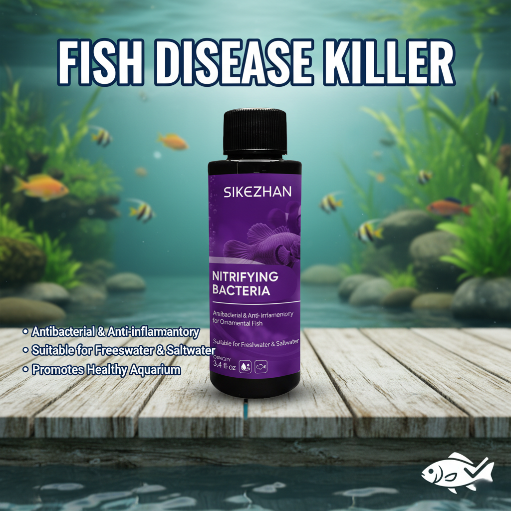 Marine Aquarium Bacteria - SIKEZHAN Fish Disease Treatment & Nitrifying