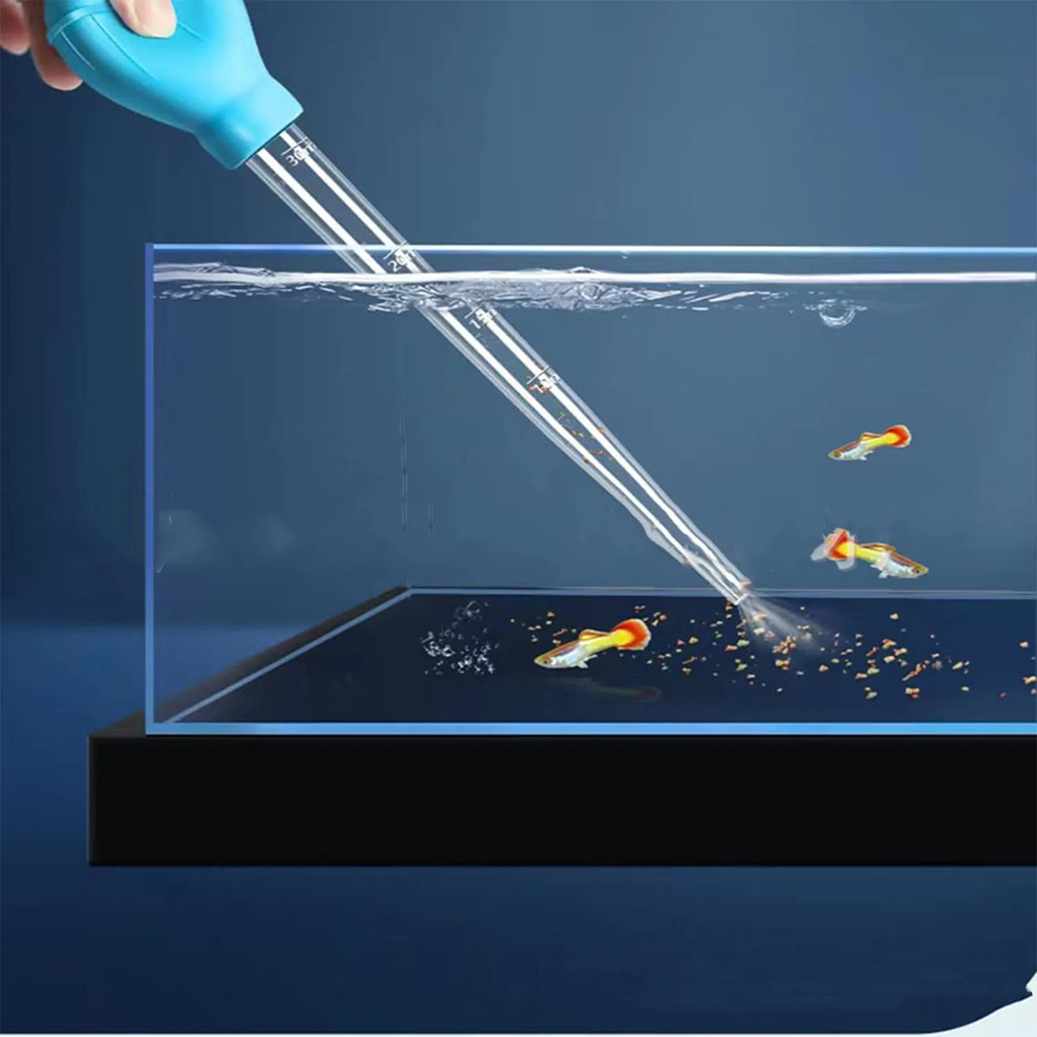Marine Aquarium Water Change - Aquarium Siphon Lengthen Pipettes Dropper Fish