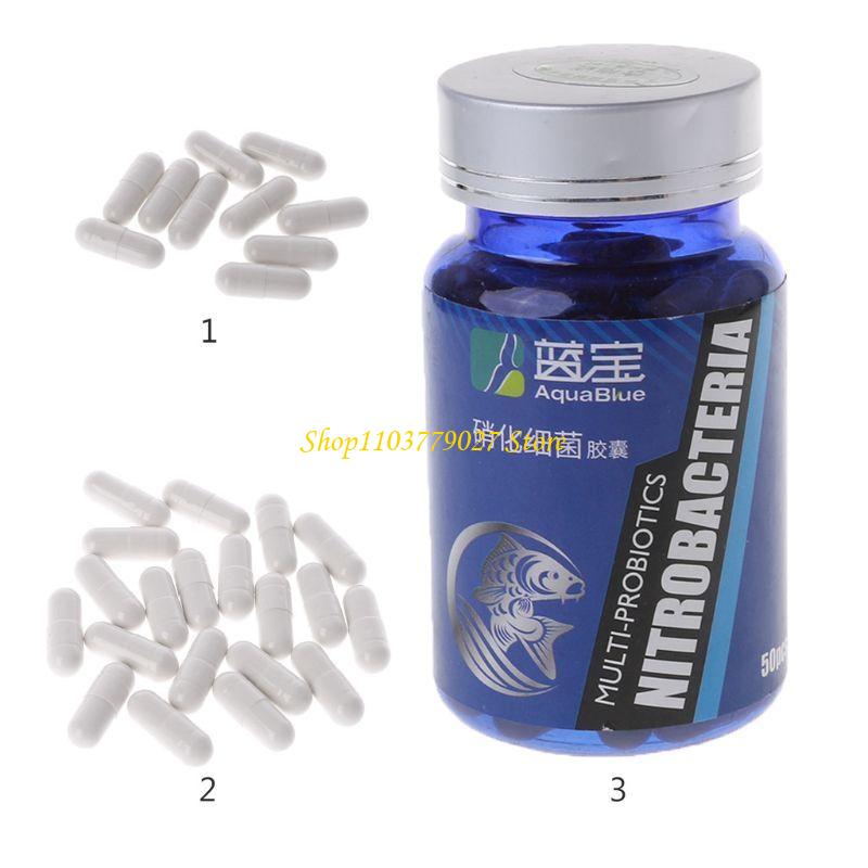Marine Aquarium Bacteria - C4DF 10/20/50 Pcs Nitrifying Capsules for