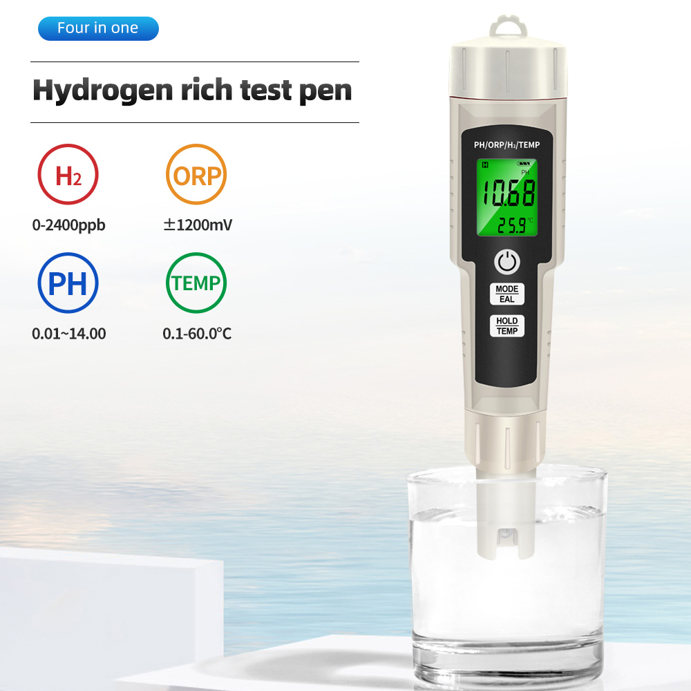 Marine Aquarium Water Analyzer - 4 in 1 Aquarium PH Meter