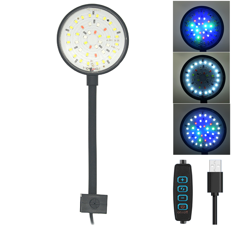 USB Aquarium LED Lamp Fish Tan - Aquarium Marine Lights recensione e prezzo