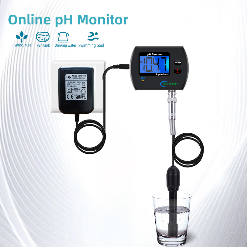 Digital Ph Meter Aquarium Drin - Marine Aquarium Water Analyzer recensione e prezzo