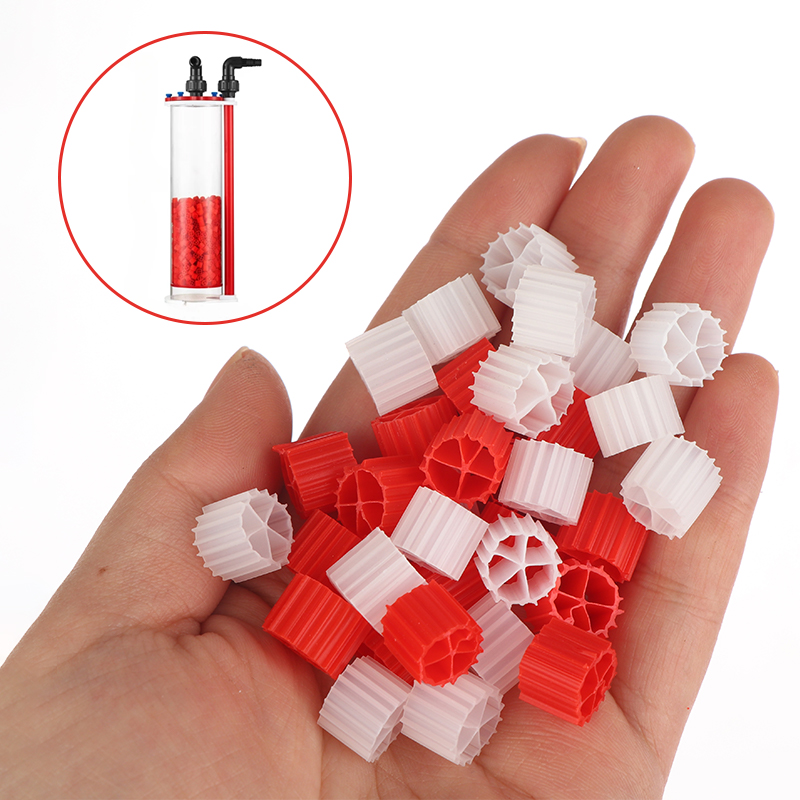 New White & Red K1 Bio Balls F - Marine Aquarium Bacteria recensione e prezzo