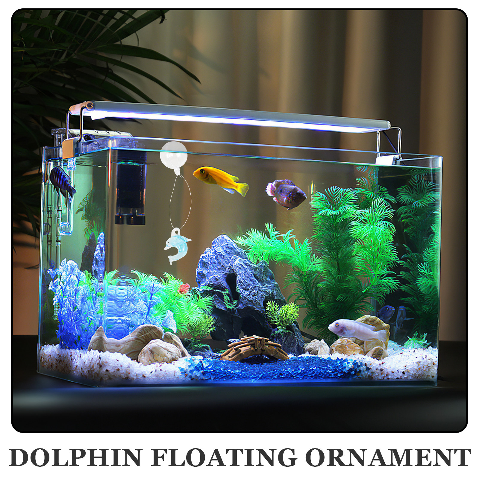 Glass Dolphin Aquarium Ornamen - Marine Aquarium Design recensione e prezzo