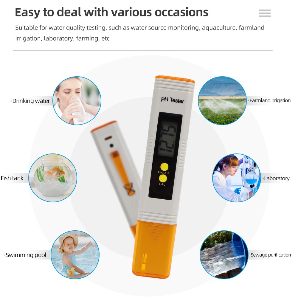 Digital PH Meter Pen Water Qua - Marine Aquarium Water Analyzer recensione e prezzo