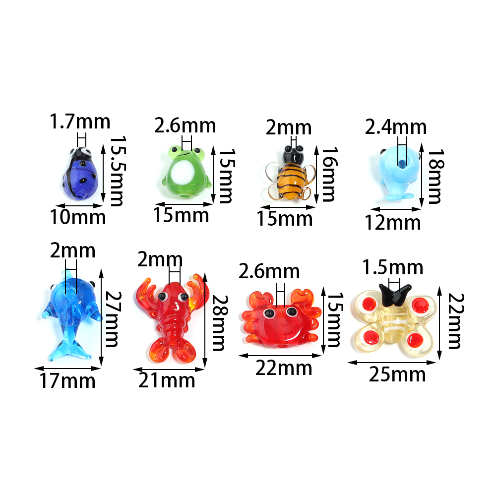 2Pcs Glass Pendant Marine Anim - Marine Aquarium Decorations recensione e prezzo