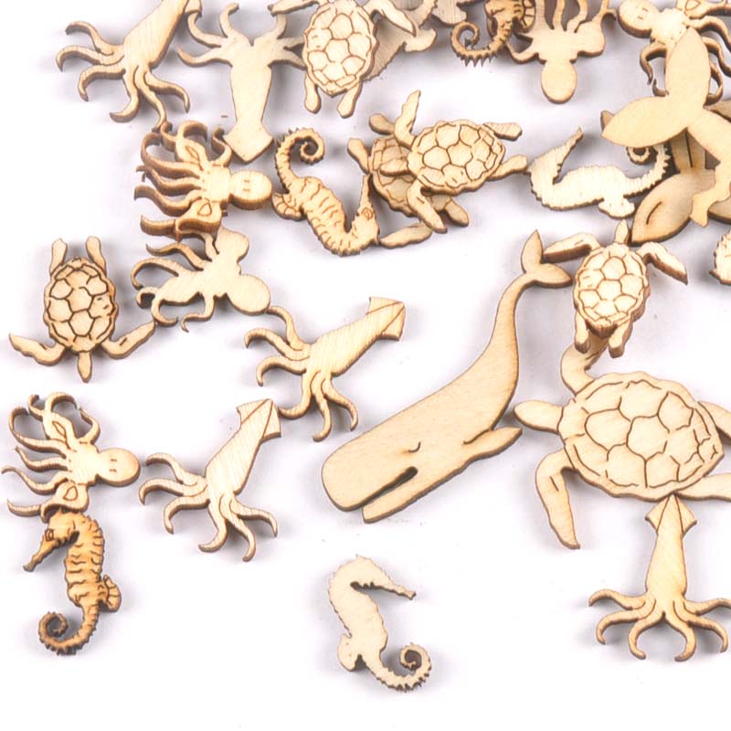 20Pcs 25-40mm Sea Turtle/horse - Marine Aquarium Decorations recensione e prezzo