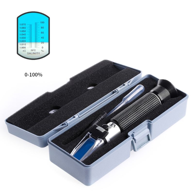 Salinity Refractometer Meter W - Aquarium Marine Salt recensione e prezzo