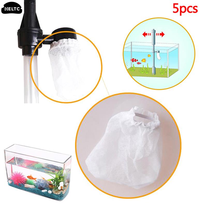 5Pc Aquarium Siphon Filter Bag - Marine Aquarium Water Change recensione e prezzo