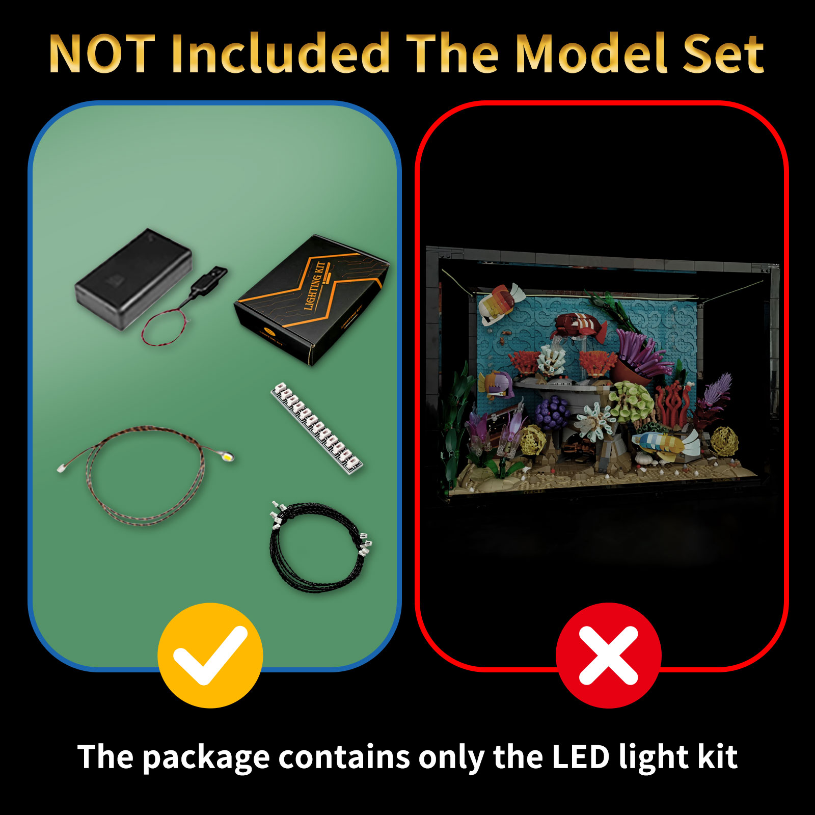 LYBMTWF LED Lighting Kit Compa - Aquarium Marine Lights recensione e prezzo