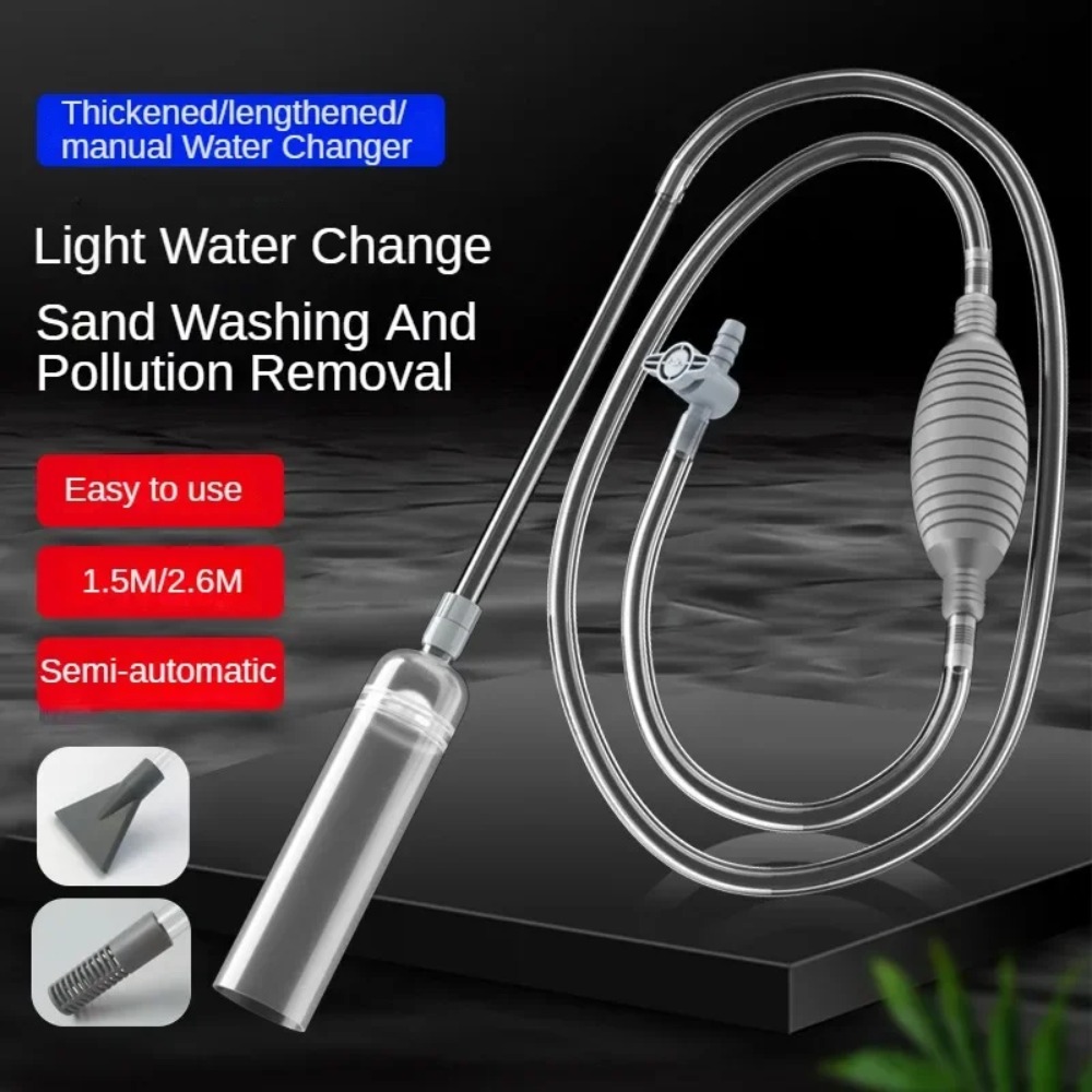 Aquarium Siphon Vacuum Cleaner - Marine Aquarium Water Change recensione e prezzo