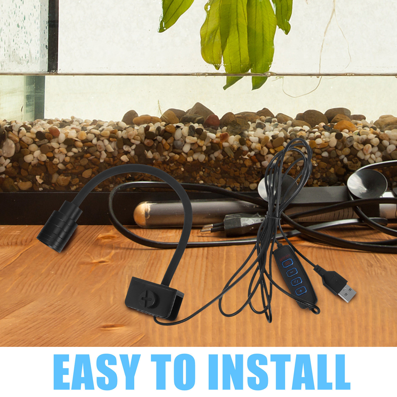 Bright LED Aquarium Lamp Clip  - Marine Aquarium Design recensione e prezzo