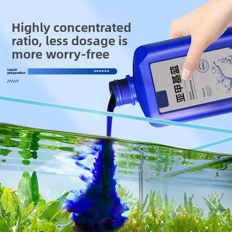 200ml/500ml Methylene Blue Con - Marine Aquarium Bacteria recensione e prezzo