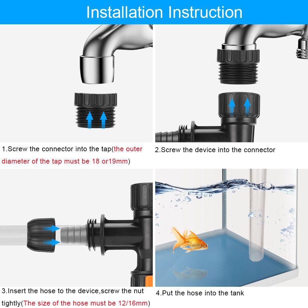 Bucket-Free Aquarium Water Cha - Marine Aquarium Water Change recensione e prezzo