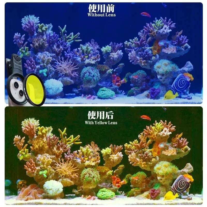 Aquarium Coral lenses 52mm Fis - Aquarium Marine Salt recensione e prezzo
