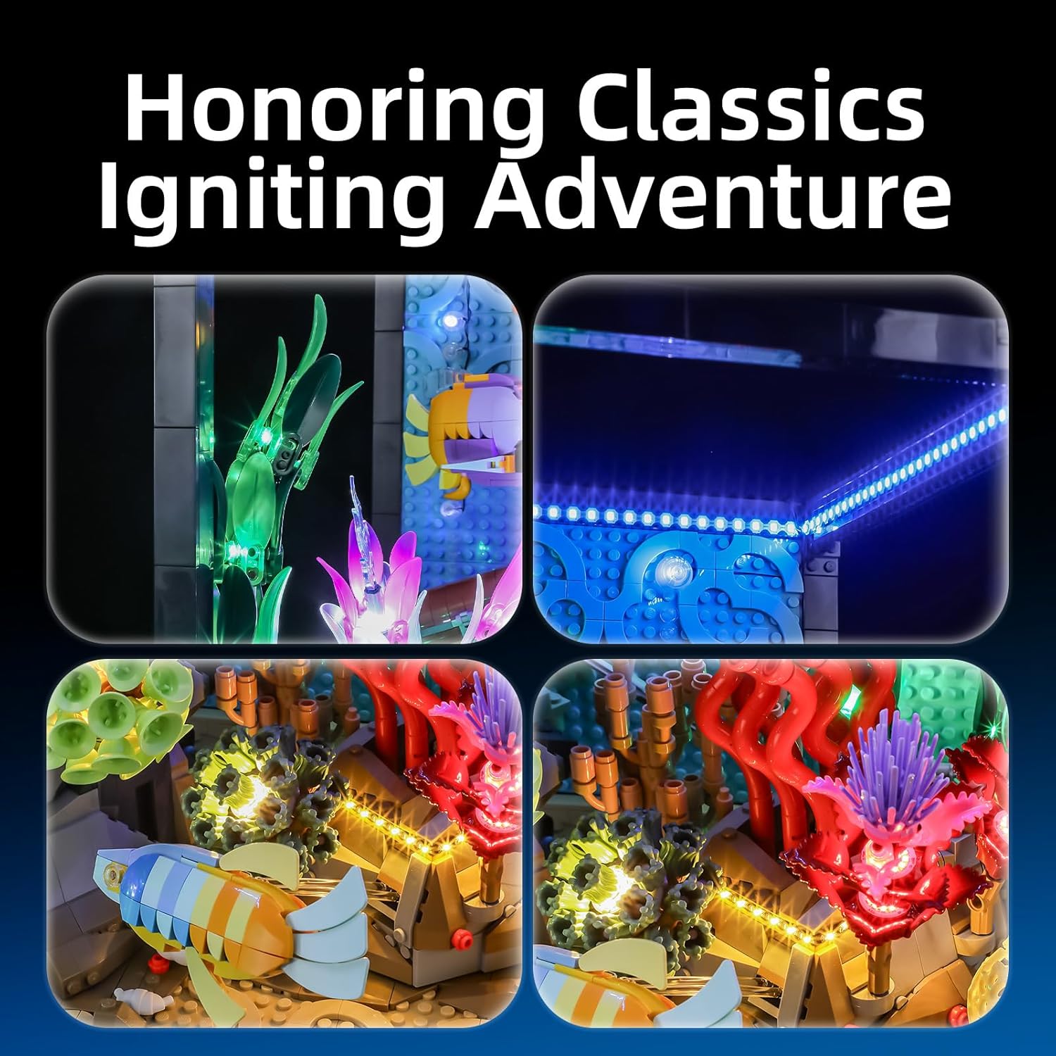 Hprosper LED Light for lego 10 - Aquarium Marine Lights recensione e prezzo