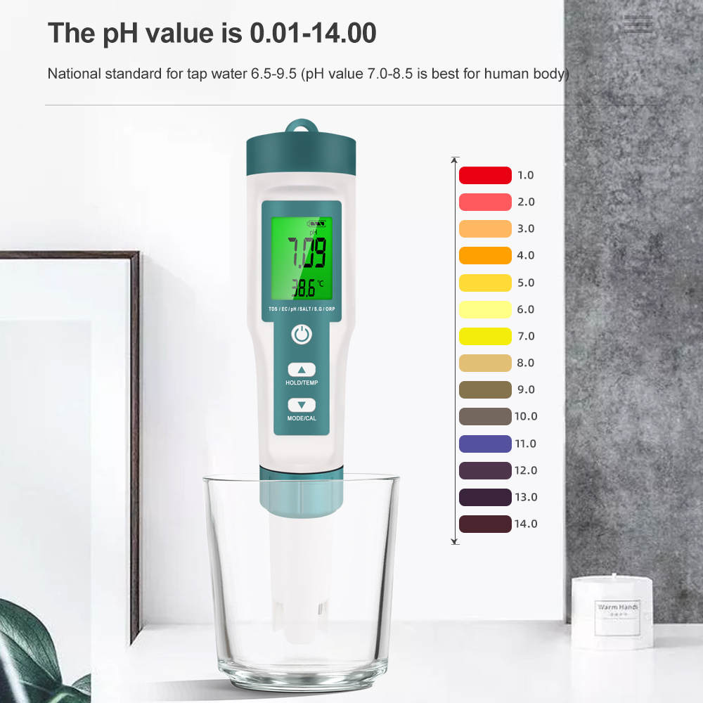 7 in 1 PH TDS EC ORP Salinity  - Marine Aquarium Water Analyzer recensione e prezzo