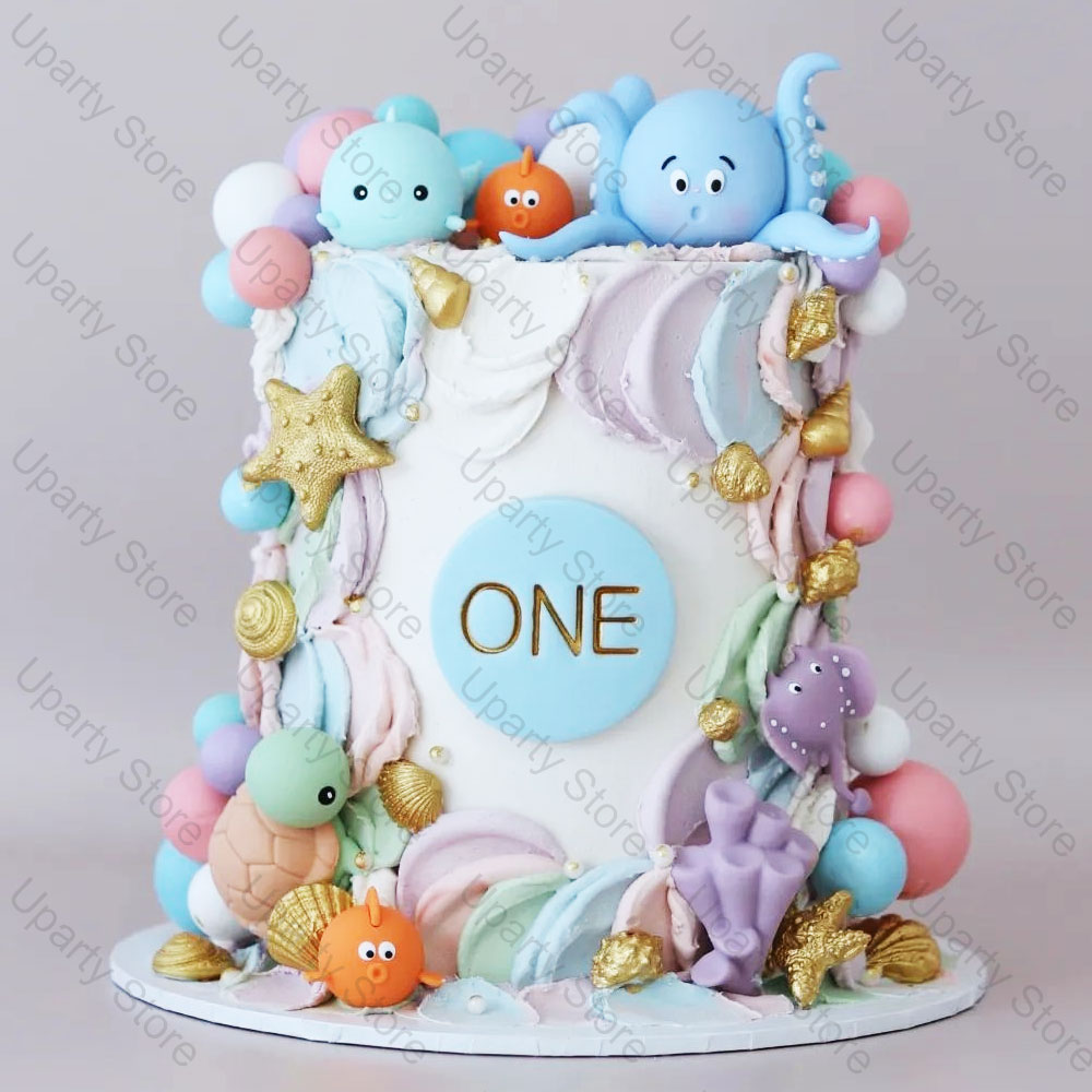 22Pcs Sea Animals Cake Toppers - Marine Aquarium Decorations recensione e prezzo