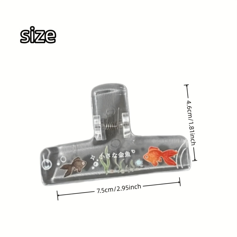 1PC Transparent Acrylic Goldfi - Marine Aquarium Decorations recensione e prezzo