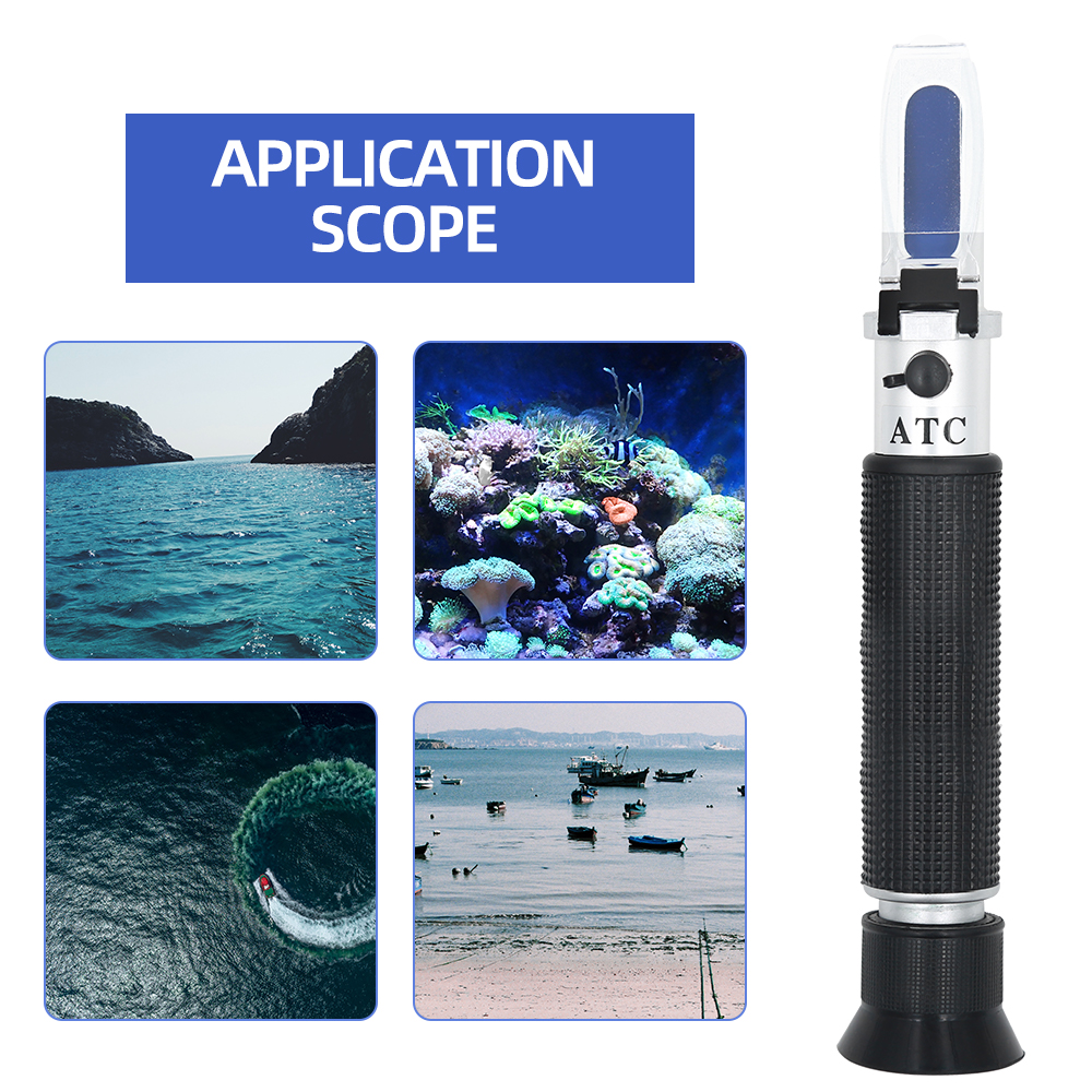 Salinity Refractometer 0-10% 1 - Aquarium Marine Salt recensione e prezzo