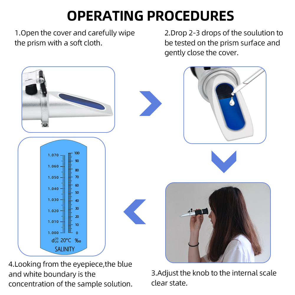 Salinity Refractometer 0-10% 1 - Aquarium Marine Salt recensione e prezzo