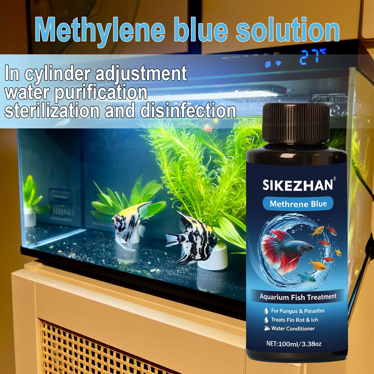 Methylene Blue Solution Aquari - Marine Aquarium Bacteria recensione e prezzo