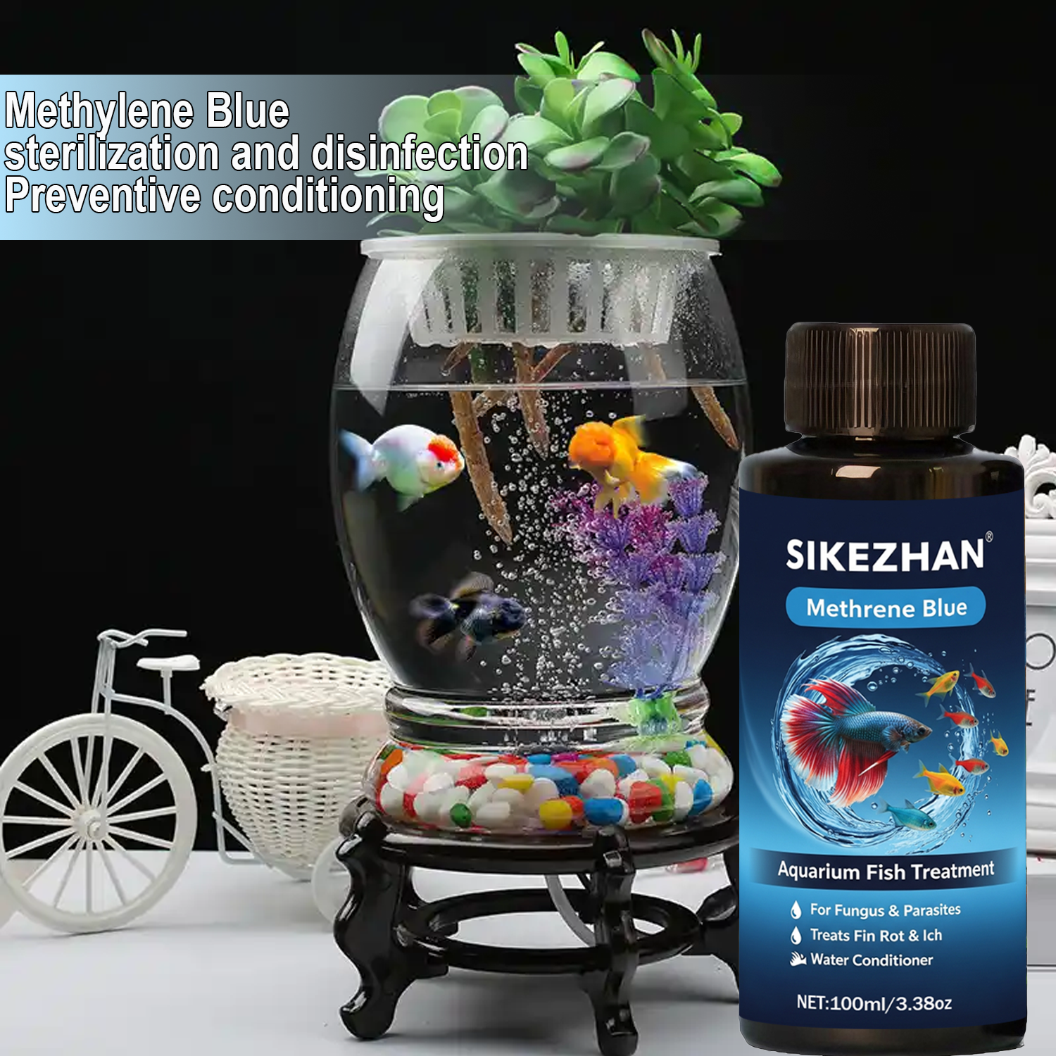 Methylene Blue Solution Aquari - Marine Aquarium Bacteria recensione e prezzo