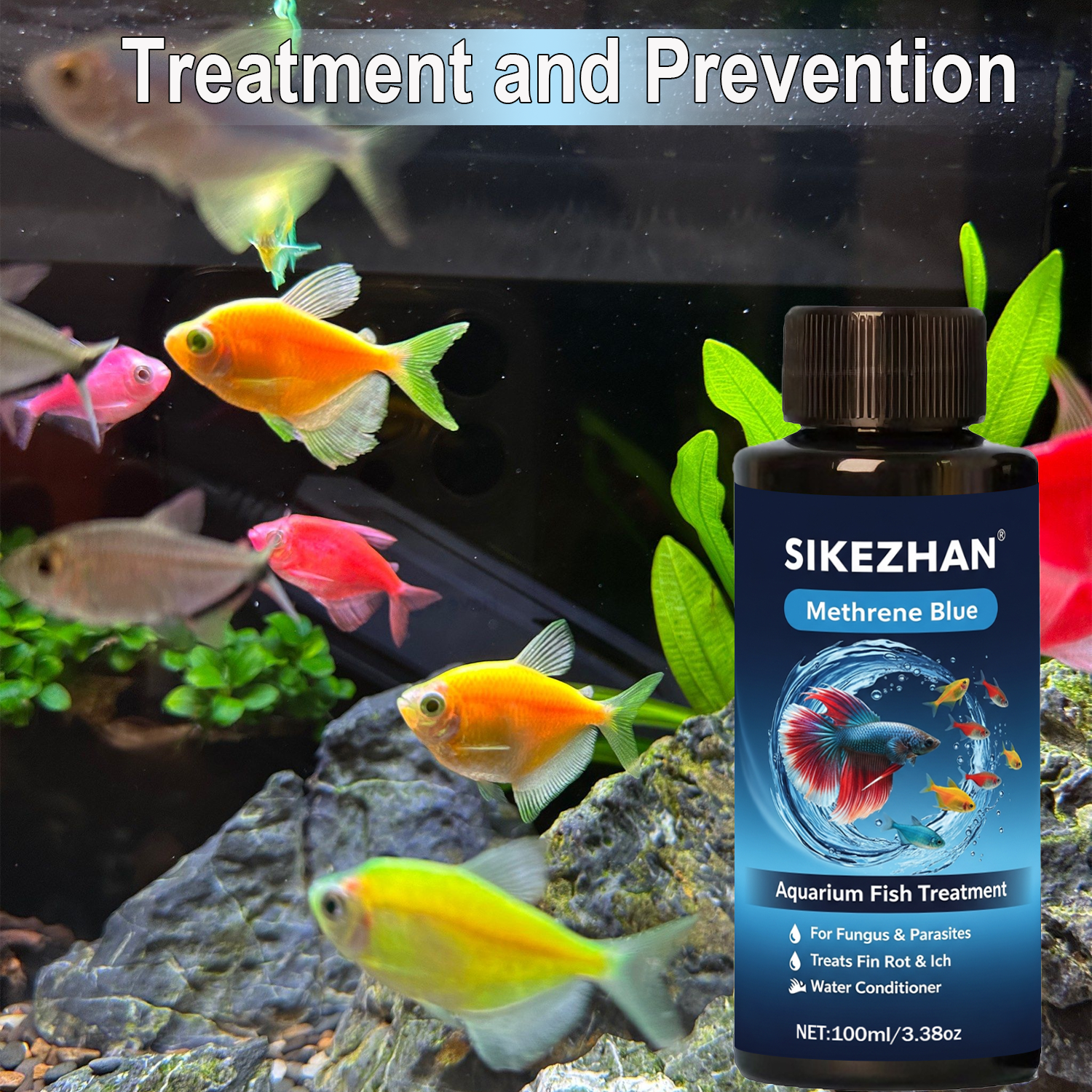 Methylene Blue Solution Aquari - Marine Aquarium Bacteria recensione e prezzo