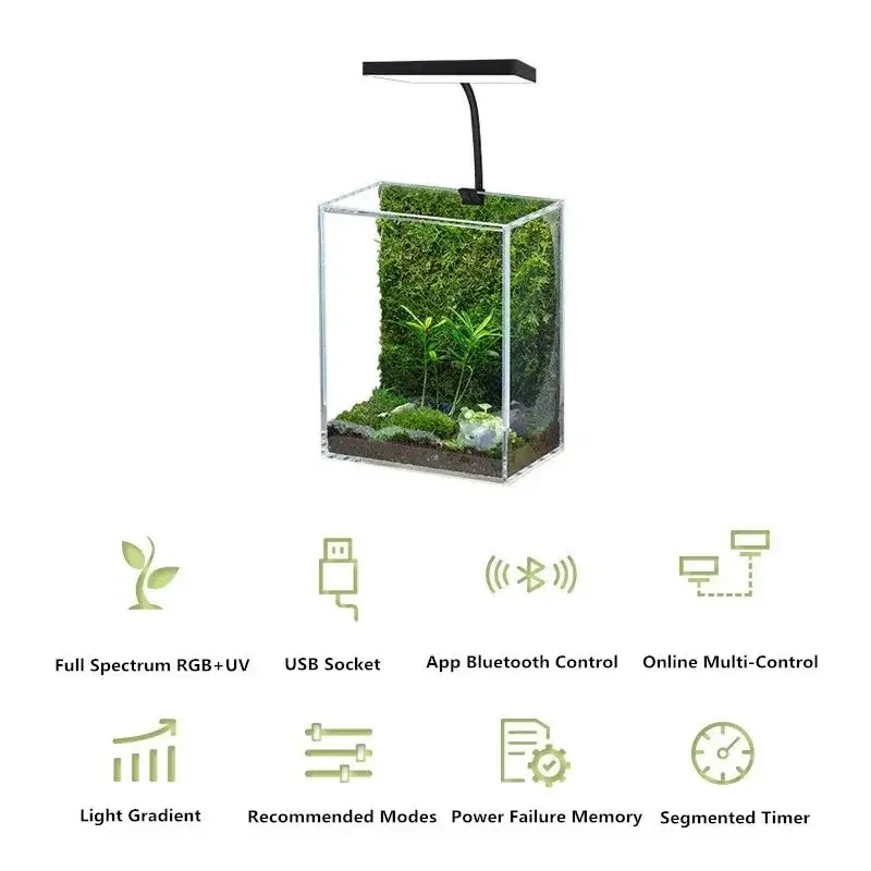 WEEK AQUA Mini 9 Pro USB Nano  - Aquarium Marine Lights recensione e prezzo