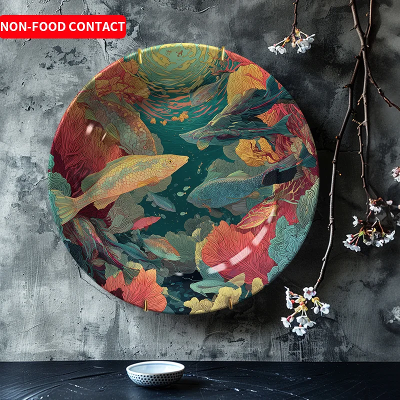 Elegant Ceramic Round Decorati - Marine Aquarium Design recensione e prezzo