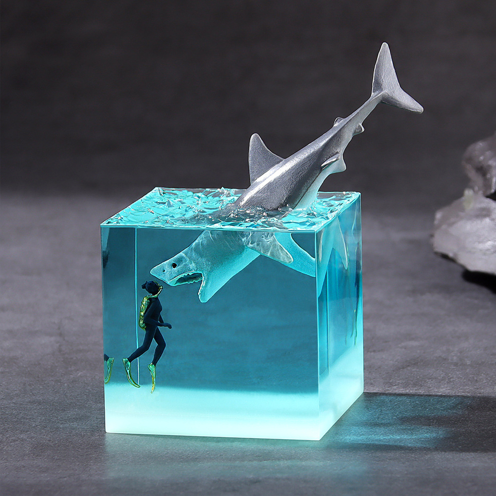 Micro Landscape Whale Diver Mo - Marine Aquarium Decorations recensione e prezzo