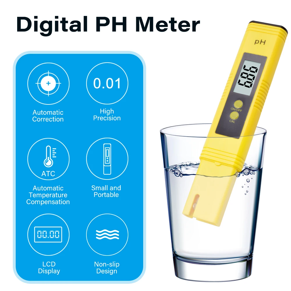 Digital PH Tester Meter Portab - Marine Aquarium Water Analyzer recensione e prezzo