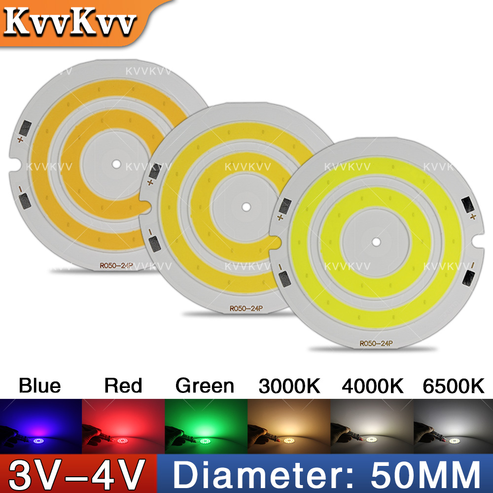 3V 4V Round COB LED Lamp Parts - Aquarium Marine Lights recensione e prezzo