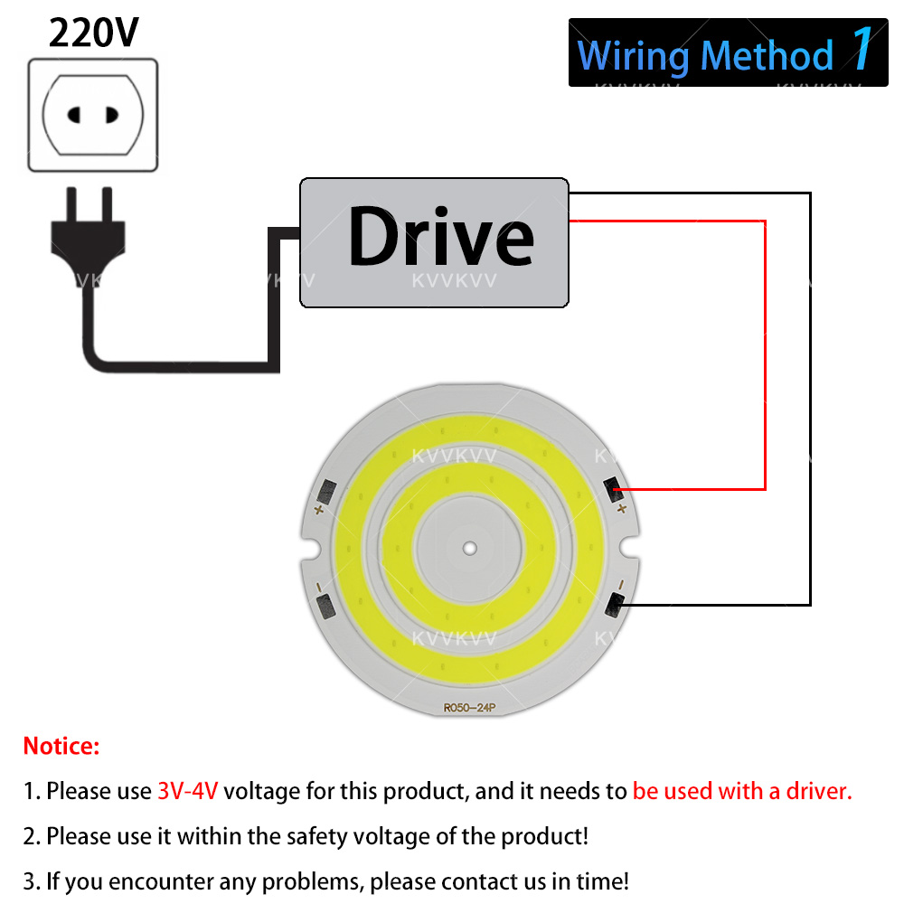 3V 4V Round COB LED Lamp Parts - Aquarium Marine Lights recensione e prezzo