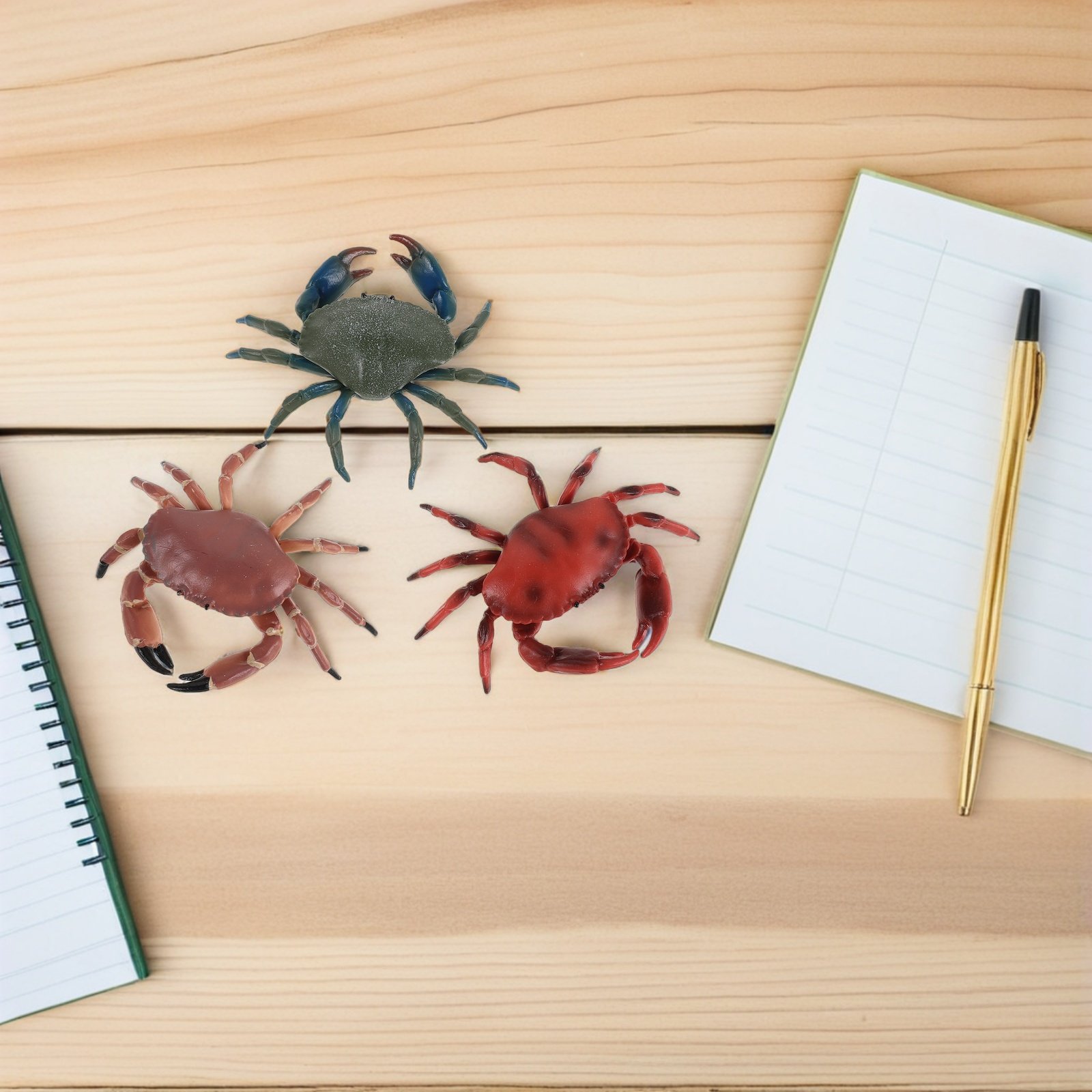 3Pcs Realistic Plastic Crab Fi - Marine Aquarium Decorations recensione e prezzo