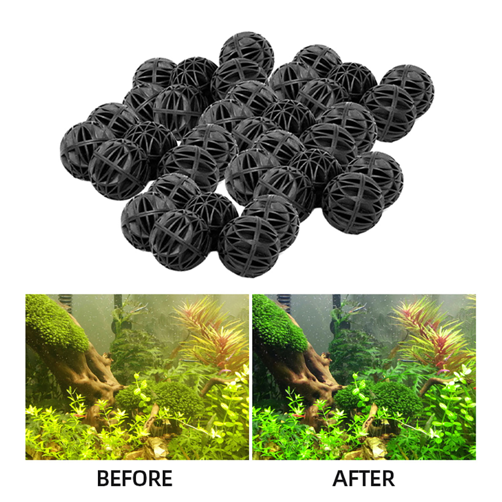 100pcs 18mm Biological Bio Bal - Marine Aquarium Bacteria recensione e prezzo