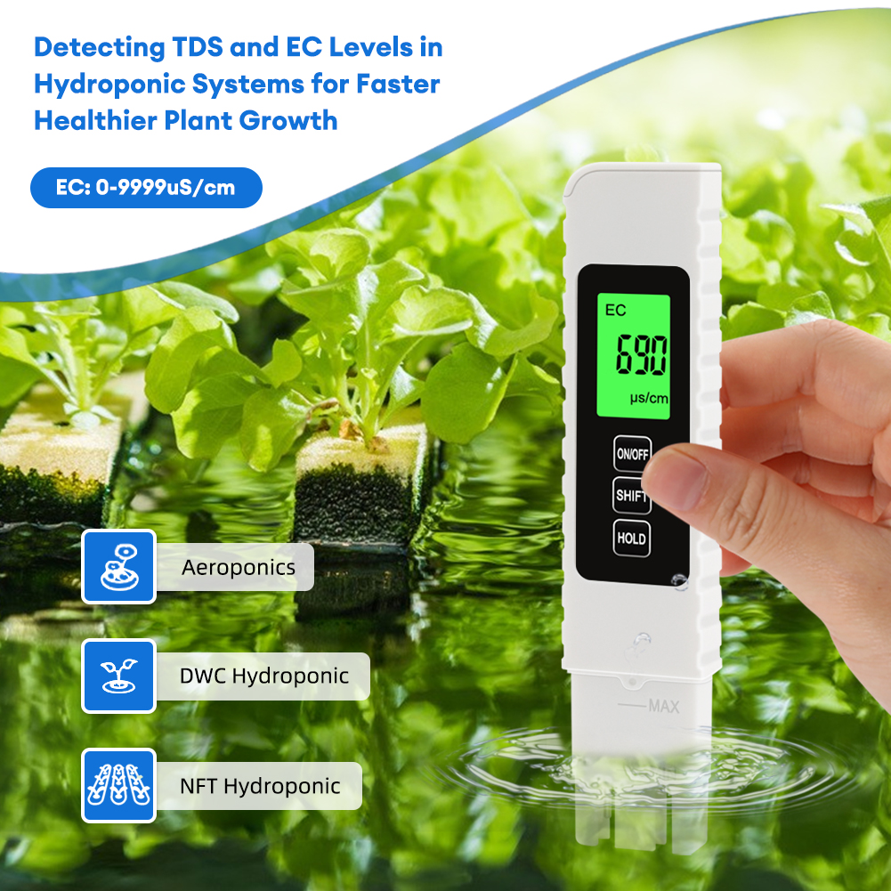 EC TDS Meter With Backlight Wa - Marine Aquarium Water Analyzer recensione e prezzo
