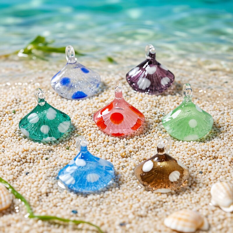 Colorful Mini Sea Shell Charm  - Aquarium And Marine recensione e prezzo