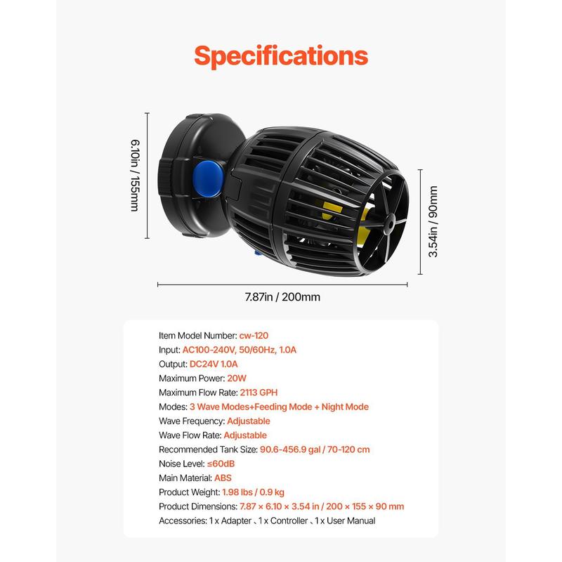 Marine Water Circulator 2113 G - Marine Aquarium Design recensione e prezzo