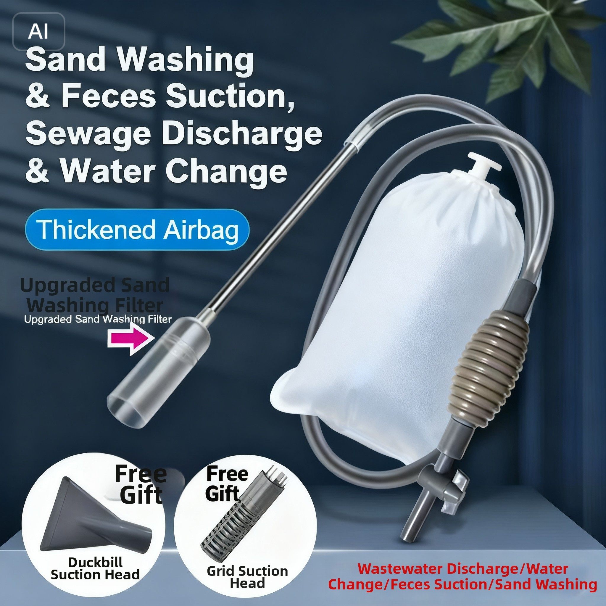 Aquarium Water Changer Siphon  - Marine Aquarium Water Change recensione e prezzo
