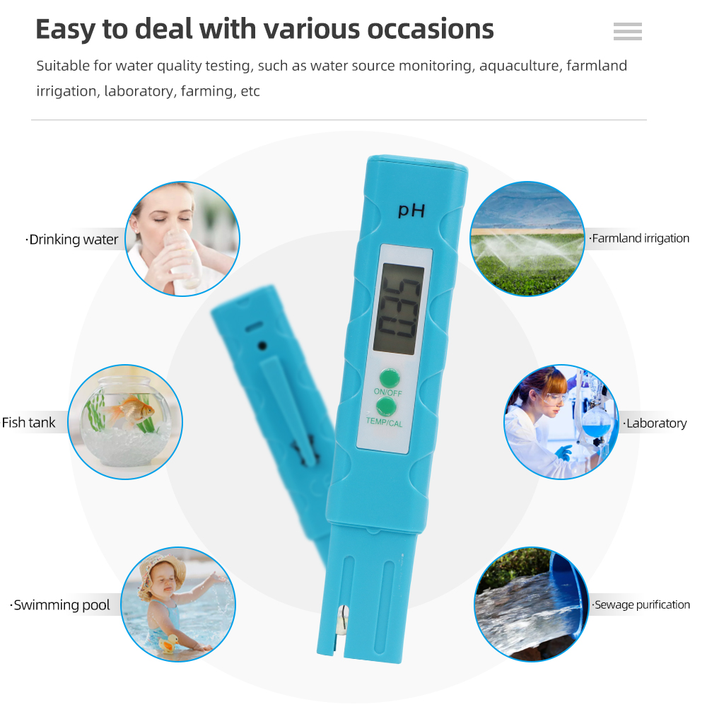 PH Meter Aquarium Pocket Pen 0 - Marine Aquarium Water Analyzer recensione e prezzo