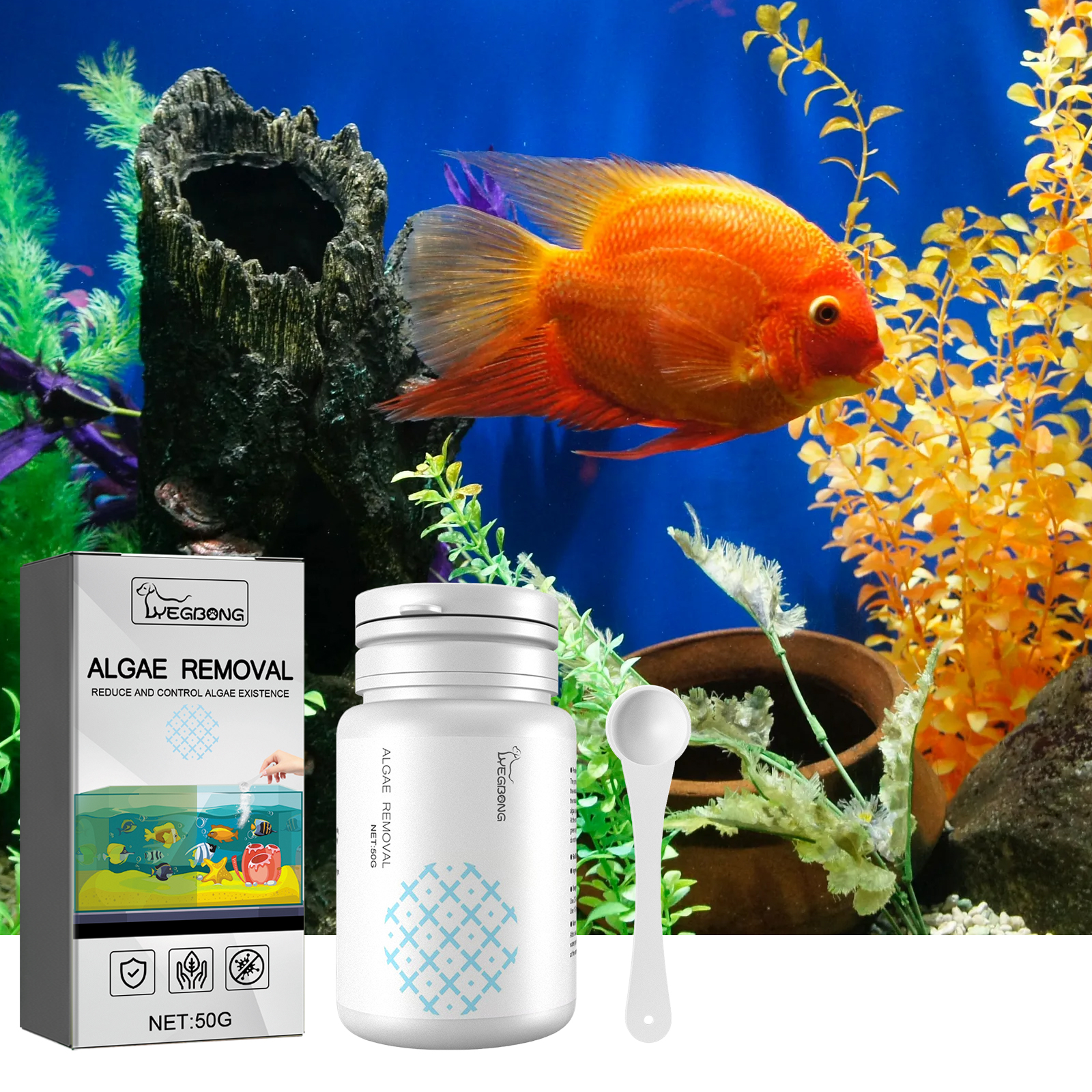 Algae Removal Quickly Removing - Aquarium Marine Salt recensione e prezzo