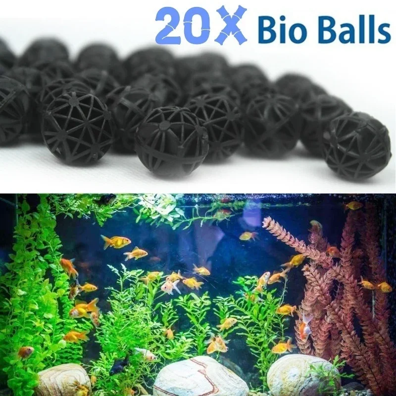 20Pcs 16mm Aquarium Filter Bio - Aquarium And Marine recensione e prezzo