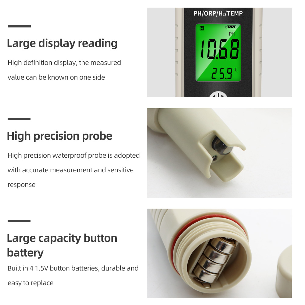 4 in 1 Aquarium PH Meter ORP H - Marine Aquarium Water Analyzer recensione e prezzo
