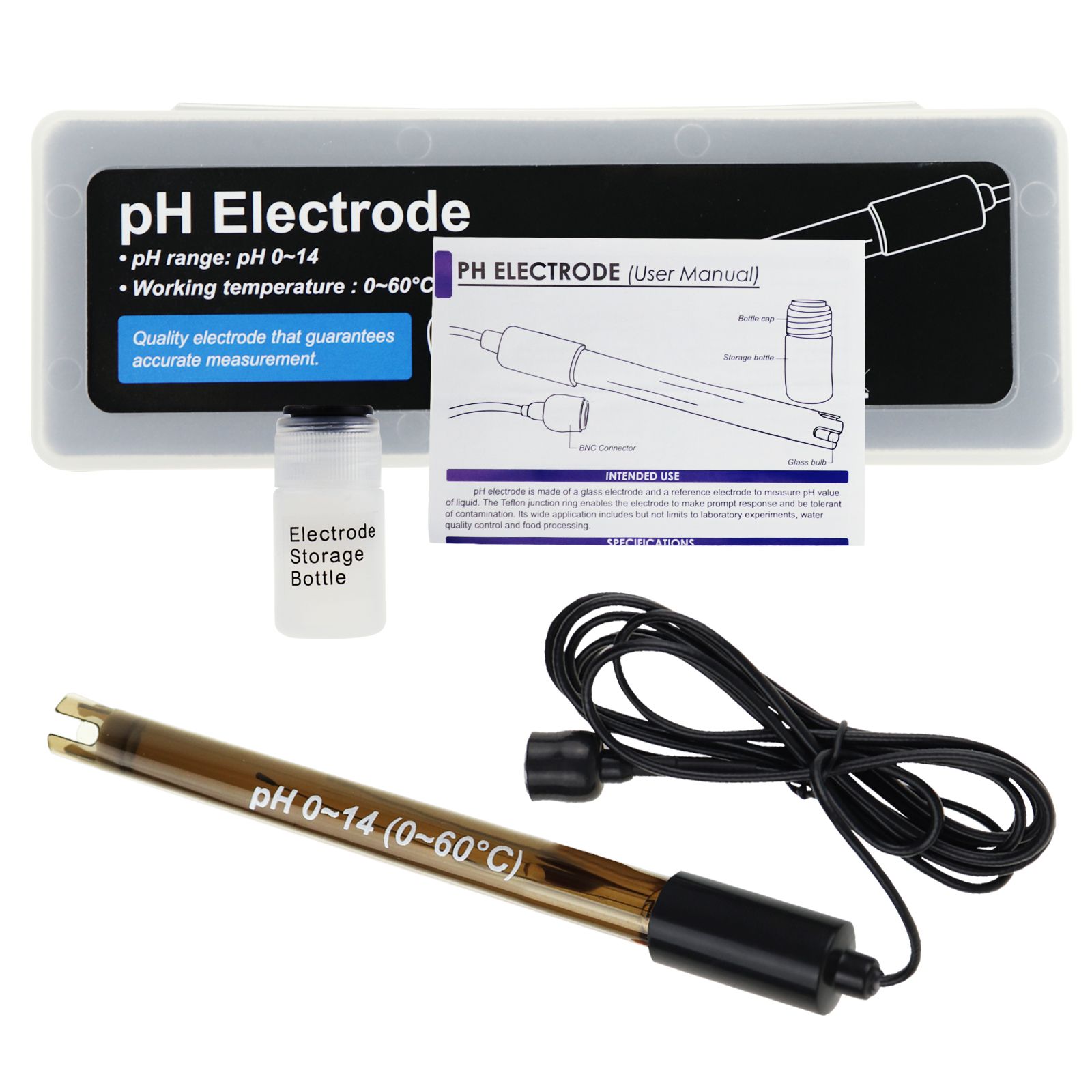 Ph Meter Ph Sonde Pool BNC Typ - Marine Aquarium Water Analyzer recensione e prezzo