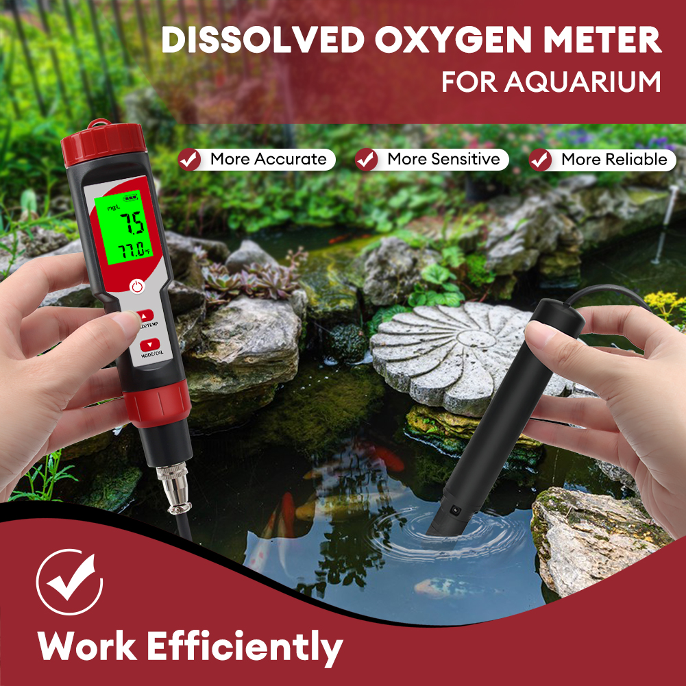 Dissolved Oxygen Meter for wat - Marine Aquarium Water Analyzer recensione e prezzo