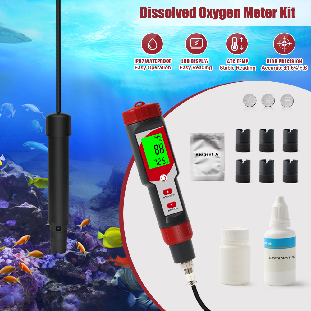 Dissolved Oxygen Meter for wat - Marine Aquarium Water Analyzer recensione e prezzo
